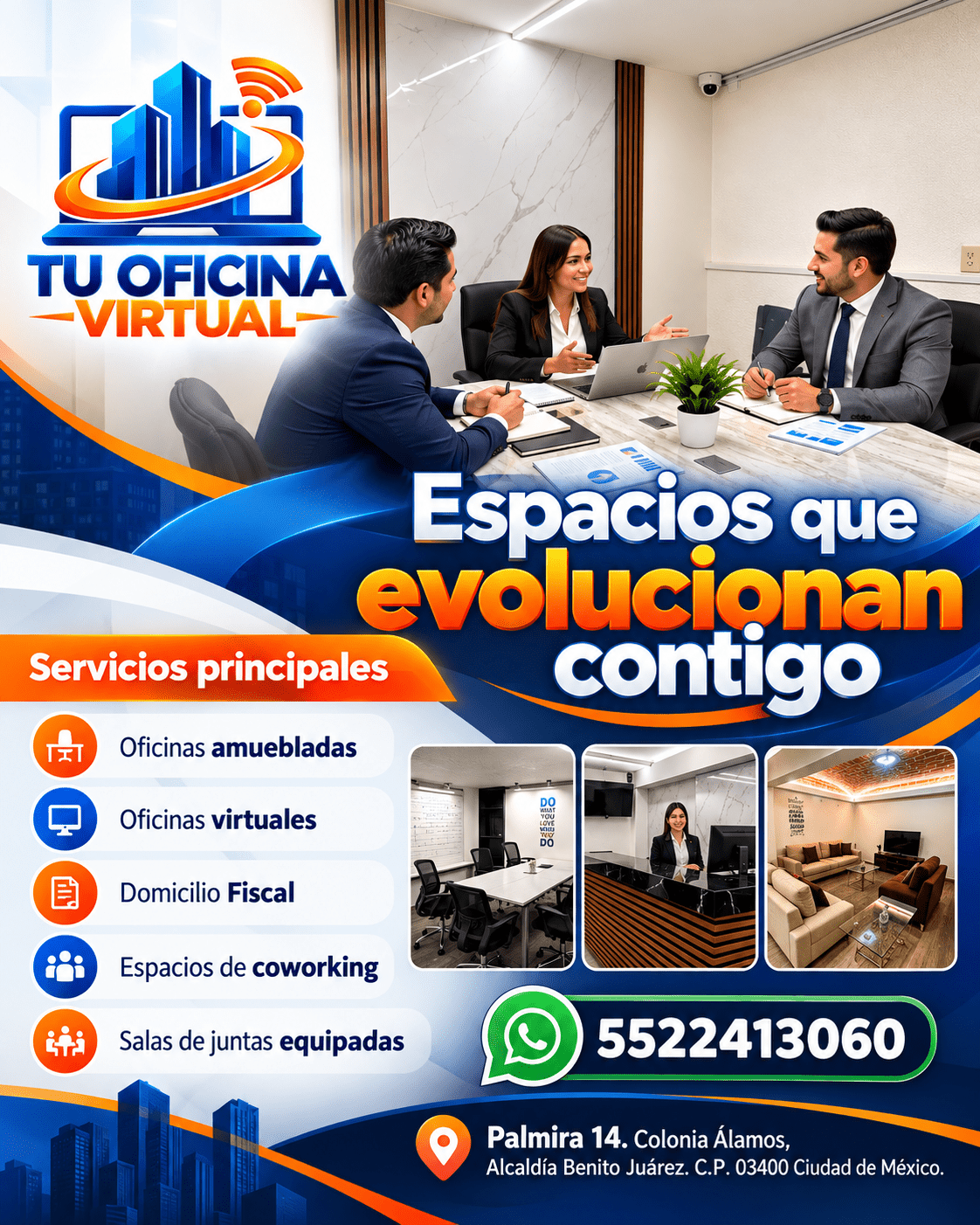 RENTA DE OFICINAS VIRTUALES
